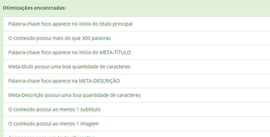 Otimização para google seo